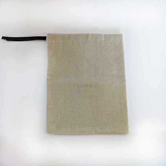 New Gucci Tan Canvas Dust Bag 11" (H) x 8.5" (W) - Picture 3 of 6